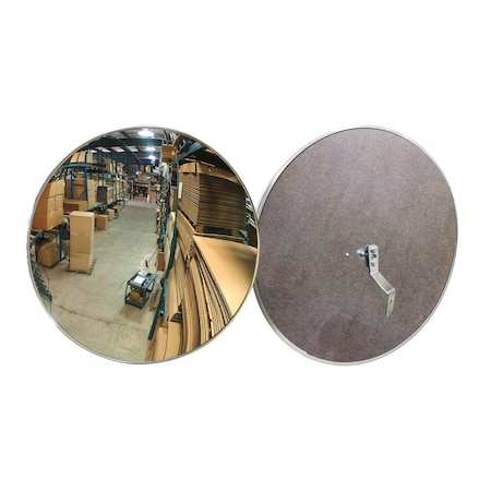 SE-KURE SCVI-12Z 12 in. Indoor Convex Mirror, Z-Bracket | eBay